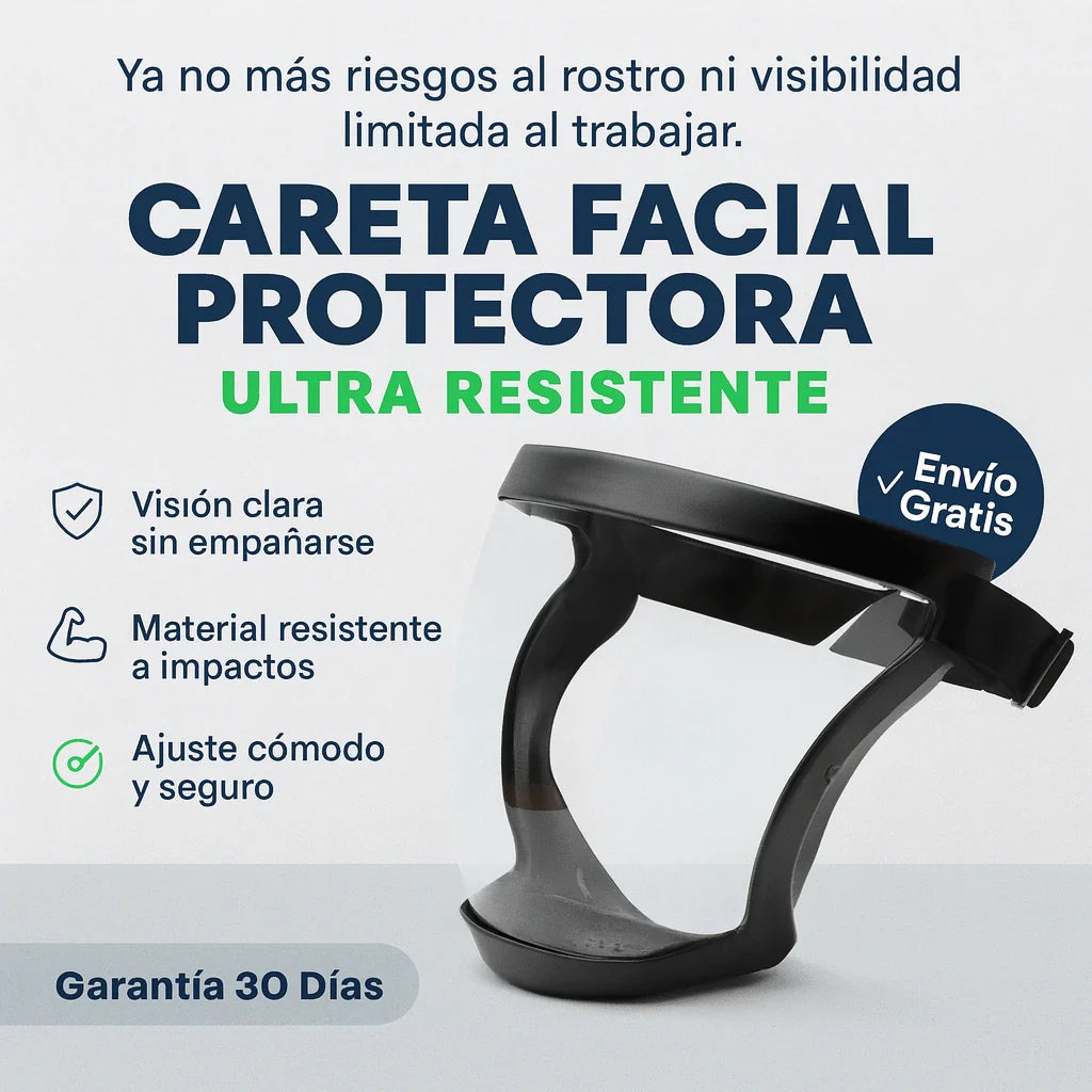 Careta Protectora Ultra Resistente